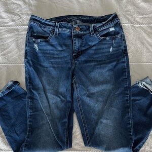 Maurices Dark Blue Skinny Jeans